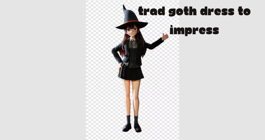 trad goth dress to impress